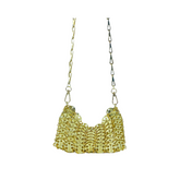 Pre Order: Bright Metal Sheet Crossbody Bag