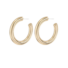 Pre Order: Big Circle Hoop Earrings