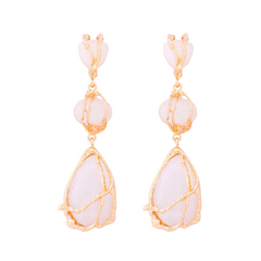 Pre Order: Bohemian Tear Drop Resin Earrings