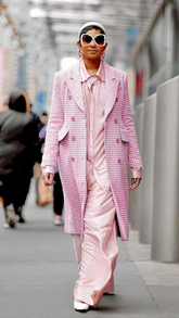 Houndstooth Peak Lapel Coat - @theestylishp