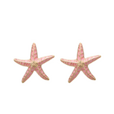 Starfish Drip Oil Earrings