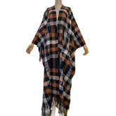 Premium Chic Plaid Winter Cardigan - WINI