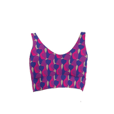 Ubuso Purple Sports Bra