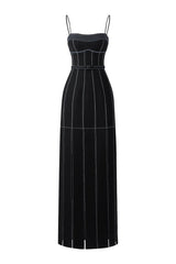 Slit Spaghetti Strap Maxi Dress