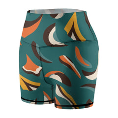 Mbida Green Yoga Shorts