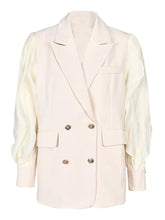 Pre Order: Barrel Cuffs Double Breasted Blazer