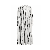 Pre Order: Black and White Loose Fit Dress