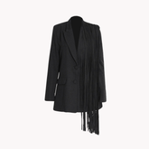 Pre Order: Black Tassel Blazer