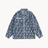Pre Order: Bloom Textured Denim Jacket