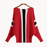 Pre Order: Boat Neck Knit Loose Sweater