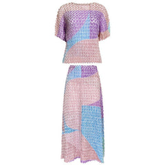 Contrast Color Block Set