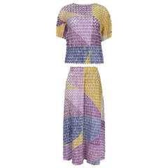 Contrast Color Block Set