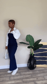 Denim Stitching Strapless Dress - @samara.curtiss