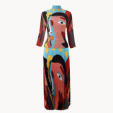 Diallo Pleated Top & Skirt Set