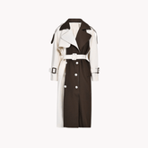 Dual Lapel Trench Coat