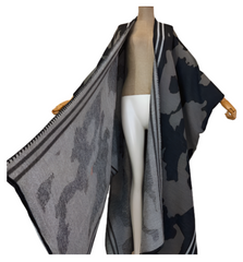 Modern Maxi Poncho Cardigan - WINI