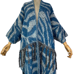 Trendy Fringe Tassel Long Cardigan - WINI