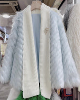 Fuzzy Warm Faux Fur Overcoat