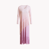 Gradient Fringe Tassel Dress