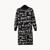 Graffiti Knit Dress
