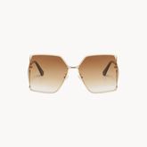 Hollow Lens Sunglasses