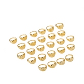 Stainless Steel A-Z Letter Initial Rings