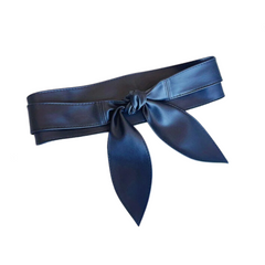 Pre Order: Bowknot PU Obi Belt