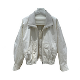 Vintage Thread Collar Long Sleeve Jacket