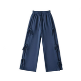 Pre Order: Bow Tie High Elastic Waist Pants