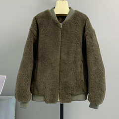 Wool Bomber Jacket