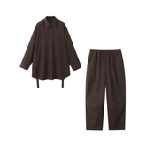 Retro Long Sleeved Shirt + Pants Set