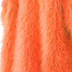 Wool Knee Long Faux Fur Belted Coat