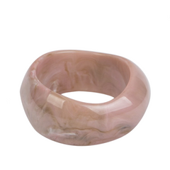 Irregular Wide Resin Handmade Bracelet