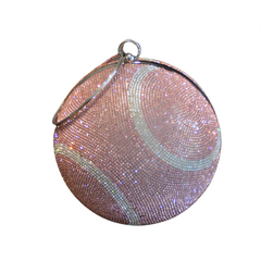 Rhinestone Tennis Dinner Crossbody Bag