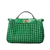 Hollow Woven Crossbody Shoulder Bag