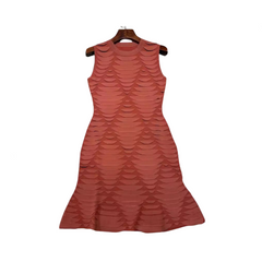 Snake Effect Slim Fit Mini Dress
