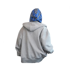 Hooded Two-Piece Detachable Cardigan Jacket