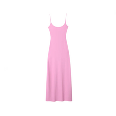 Slim Fit Sleeveless A-Line Dress