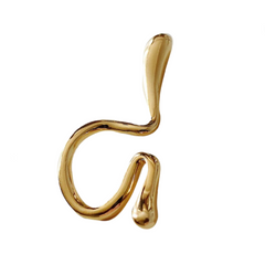 Irregular Ear Bone Clip Geometric Earrings