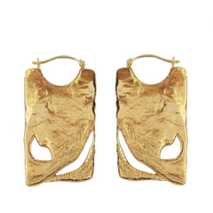 Ripple Texture Irregular Earrings