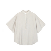 Minimalist Short Sleeved Loose Shirt