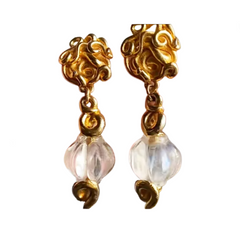 Retro Light Exaggerated Earrings