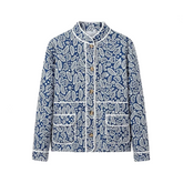 Printed Loose Cotton Padded Jacket