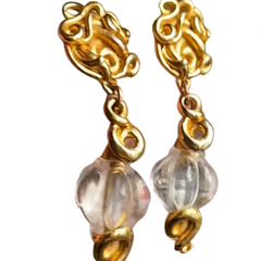 Retro Light Exaggerated Earrings