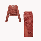 Juma Top & Skirt Set