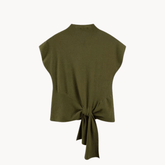 Knit High Collar Top