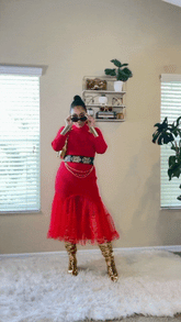 Knit Ruffle Dress - @hownistyledit