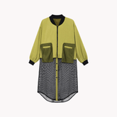 Mesh Hem Lightweight Jacket