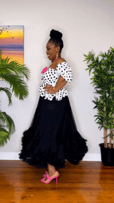 Mesh Ruffle Skirt - @Bridgie87