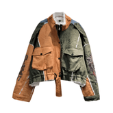 Multicolor Winter Wool Jacket